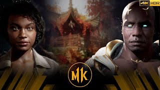 Mortal Kombat 11 - Jacqui Briggs Vs Geras | 4K UHD