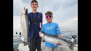 Lake Ontario King Salmon Fishing 2023 | Day 1