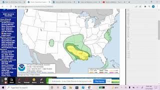 Severe weather and fire hazards in the Central United States!