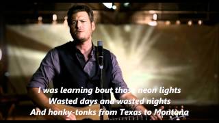 Blake Shelton Good Country Song with Lyrics