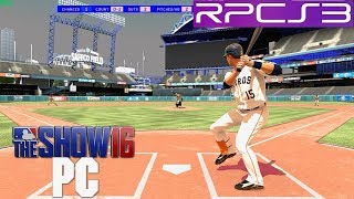 PS3 Emu | MLB 16 The Show on PC HD (in-game) RPCS3 i7 4790k