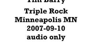 Tim Barry 2007-09-10