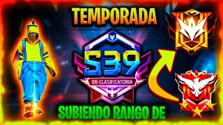 🔴🚀SUBIENDO DE RANGO CON SUBS🔥🔴TEMPORADA 39 BR CLASIFICATORIA⭐️|| FREE FIRE || 🔴🚀🎯🔫