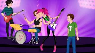 How to Play Rock & Roll Time Shockwave Girls Games