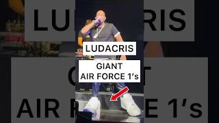 Giant #Nike Air Force 1’s!! 😵 #Ludacris Got Huge Sneakers!!