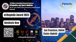 4th Edition of Orthopedic 20-22 June 2023 San Francisco,United States.