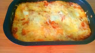 easy lasagna recipe/легкий рецепт лазаньи/recette de lasagne facile/