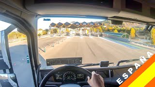 POV truck Driving Volvo 600HP The very first video that I made for YouTube, Masquefa Cataluña Spain.