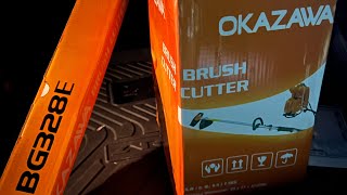 Unboxing Okazawa Brush Cutter BG328E