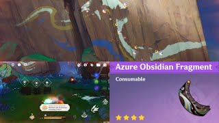 How to unlock Spiritwall Cave to get 2pyroculus+7chests+1Azure Obsidian Fragment | Genshin Impact5.0