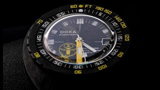 Introducing the baddest DOXA ever created | The DOXA SUB 300 Carbon Aqua Lung US Divers Sharkhunter