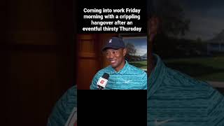 Tiger Woods Thirsty Thursday #meme #shorts