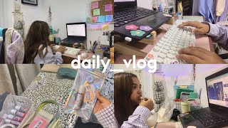 [ep.5] trizia’s diary📔🌷|| chill rainy day, study vlog & packing order | itsTrizia