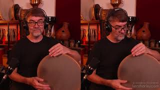 50 for Steve (frame drum duet by Ken Shorley)