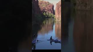 Paddleboarding epic gorge #shorts