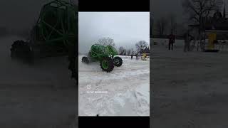 Cody Rolf putting a test pass on Better Blown at the 2022 Schuss Mountain Snow Challenge.