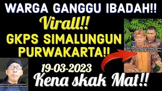 🔴Viral KENA SKAK MATT‼️ WARGA GANGGU IBADAH JEMAAT GKPS SIMALUNGUN PURWAKARTA‼️ Abu Janda TOP! #578