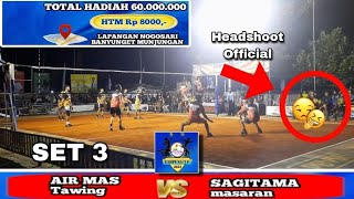 SET 3 AIR MAS Tawing VS SAGITAMA Masaran|EDIPENI CUP 2023