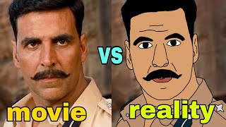 movie vs reality ll rowdy rathore movie vs reality ll movie vs reality rowdy rathore 2d animation