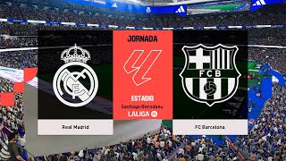 REAL MADRID vs BARCELONA - La Liga 2024/25 - PES Dream Patch Season 2025