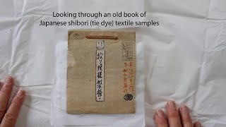 A small book of shibori samples