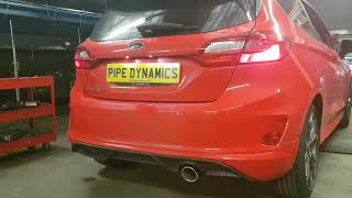 MK8 Fiesta 1.0 Ecoboost Back Box Delete Pipe Dynamics