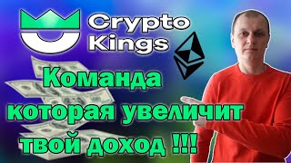 Crypto Kings какие перспективы заработка в команде, в какие направления инвестируем