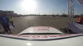 Egypt Drift Championship Round 1 . Heat 2. Karim Shlash  onboard cam