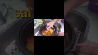 Arroz con Salchicha ,Bancon y Col.#shorts vídeo #video corto