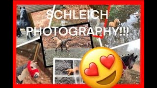 SCHLEICH WINTER PHOTOGRAPHY!!!!! *SNOW*