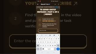 Memecoin Risks: How to Avoid Costly Mistakes | Part 6 of 6 | MemeFi Today New YouTube Code