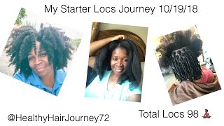 My Starter Loc Journey 10/19/2018