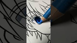 Drawing Killua Zoldyck | Hunter x Hunter #shorts #killua #hunterxhunter #drawing