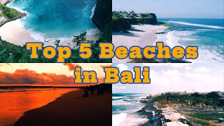 Top 5 beaches in Bali / Must visit ! #bali