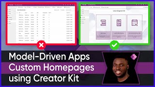 How to create Custom Home pages in Model Driven Apps