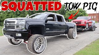 Who Said SQUATTED TRUCKS Can’t Tow?? | Cammed Single Cab IS BACK