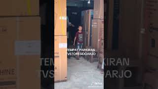 PEDAGANG ELEKTRONIK DI GANG SEMPIT🔥OJOK KHAWATIR REK PARKIR E LUAS🤟#sidoarjo #tvstoresidoarjo #murah