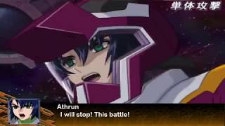 Super Robot Wars Z Special Disk - Infinite Justice Gundam All Attacks (English Subs)