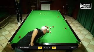 BILLIARDS SALOON - REG. FIBIS ABRUZZO CAT. B 2020/21 - S. BONTEMPO vs L. SETTE