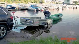 Respo trailer - Boat loading and unloading