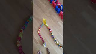 Domino   chain  reaction