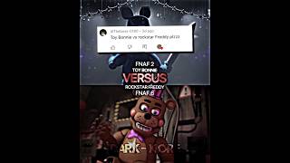 Toy Bonnie #vs Rockstar Freddy | Suggestion from: @Theboss-5180