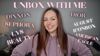 Makeup & Clothing Haul + August Iconbox Unboxing