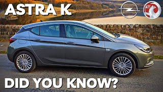 Hidden Features - Did you know? // Vauxhall Astra K (Opel Astra)