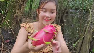 Săn Cá Thác Lác Hái Trái Rừng Bất Chấp Trời Mưa Cùng Trúc Phương Vlog | TNTP T124 - Wild Beauty