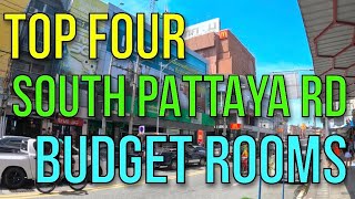 TOP FOUR MONTHLY BUDGET APARTMENT ROOMS AROUND SOUTH PATTAYA ROAD *Details In Description*