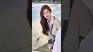 beautiful girl chinese street fashion  #shorts #trending #trendingshorts #shortvideo #beautiful