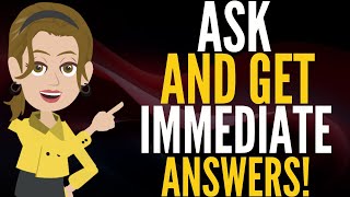 Ask Like This & Get Immediate Answers!⭐⚡ Abraham Hicks 2024