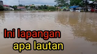 Banjir besar menggenangi fasilitas umum di Loa janan Samarinda