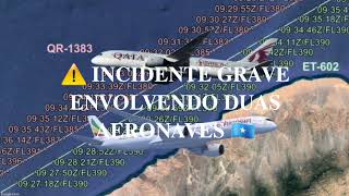 ⚠️INCIDENTE GRAVE ENVOLVENDO DUAS AERONAVES 🇸🇴